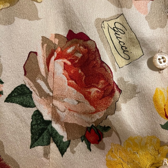 ๐ SOLD ๐ Vintage Gucci Floral Two-piece Set - Picture 5 of 14